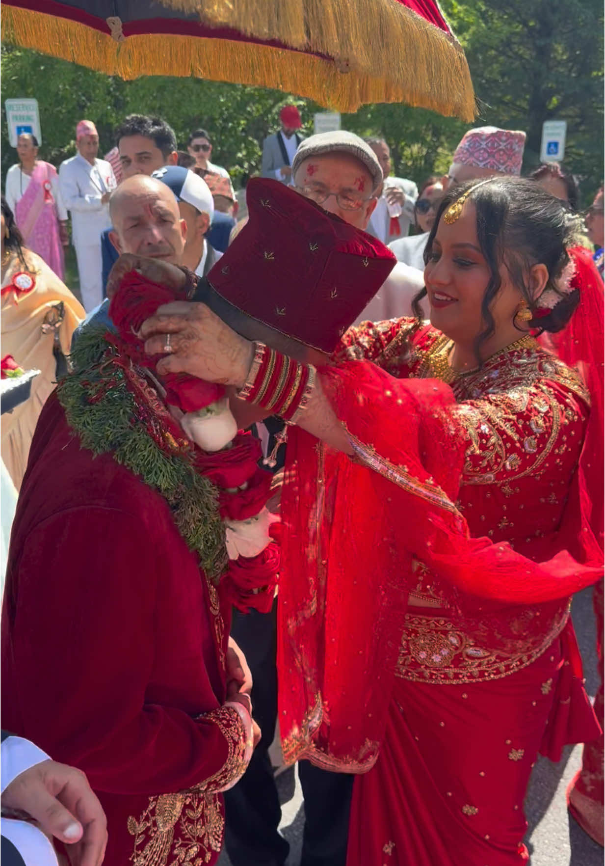 A post by @bishnumm_ on TikTok caption: My cousin by blood, but my best friend since the day I was born, is now a married woman—and I couldn’t be happier for her. I’m writing this with tears in my eyes because the day was so emotional, so beautiful, and honestly, a lot to take in. But above all, I’m just incredibly grateful and blessed that everything went even better than we planned. I wish you endless happiness and peace in this new chapter of your life. You’ve always been an amazing friend, sister, daughter, and person—and I know you’ll be just as incredible as a wife and daughter-in-law. I can’t wait to see all the beauty this journey brings you. Wishing you nothing but the very best. ❤️