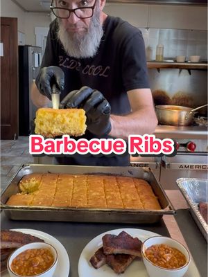A post by @oldscoolkevmo on TikTok caption: Barbecue Ribs Final Meal of the Year #oldscoolkevmo #sororitychef #piphichef #pibetaphi #nevadawolfpack #thebest #bbq