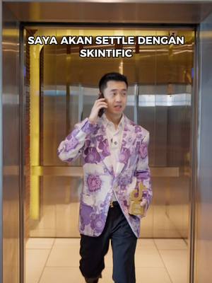 A post by @yang on TikTok caption: “Skintific, kau bergurau ke?” 😤 Masuk LIVE 19th May 8PM! 