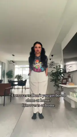 A post by @ogbhangralicious on TikTok caption: I love being an introvert 🥰 #introverts #inyoureyes #dancetrend #bhangralicious 