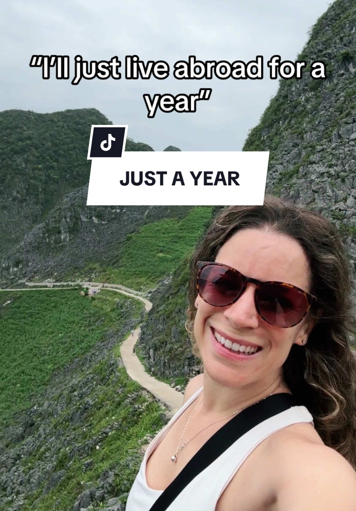 A post by @whereintheworldisnina on TikTok caption: I was only supposed to go abroad a for a year and next thing you know — it’s been 14 years 🙈😳🤯😍 The hardest step is the first, after you get abroad things start to make more sense. Hopefully I can help you take a better first step bc moving abroad can be scary and unsettling at first. What’s the biggest thing holding you back?  #MoveAbroad #NomadLife #howtomoveabroad #WorkFromAnywhere #workandtravel #workabroad #liveabroad 