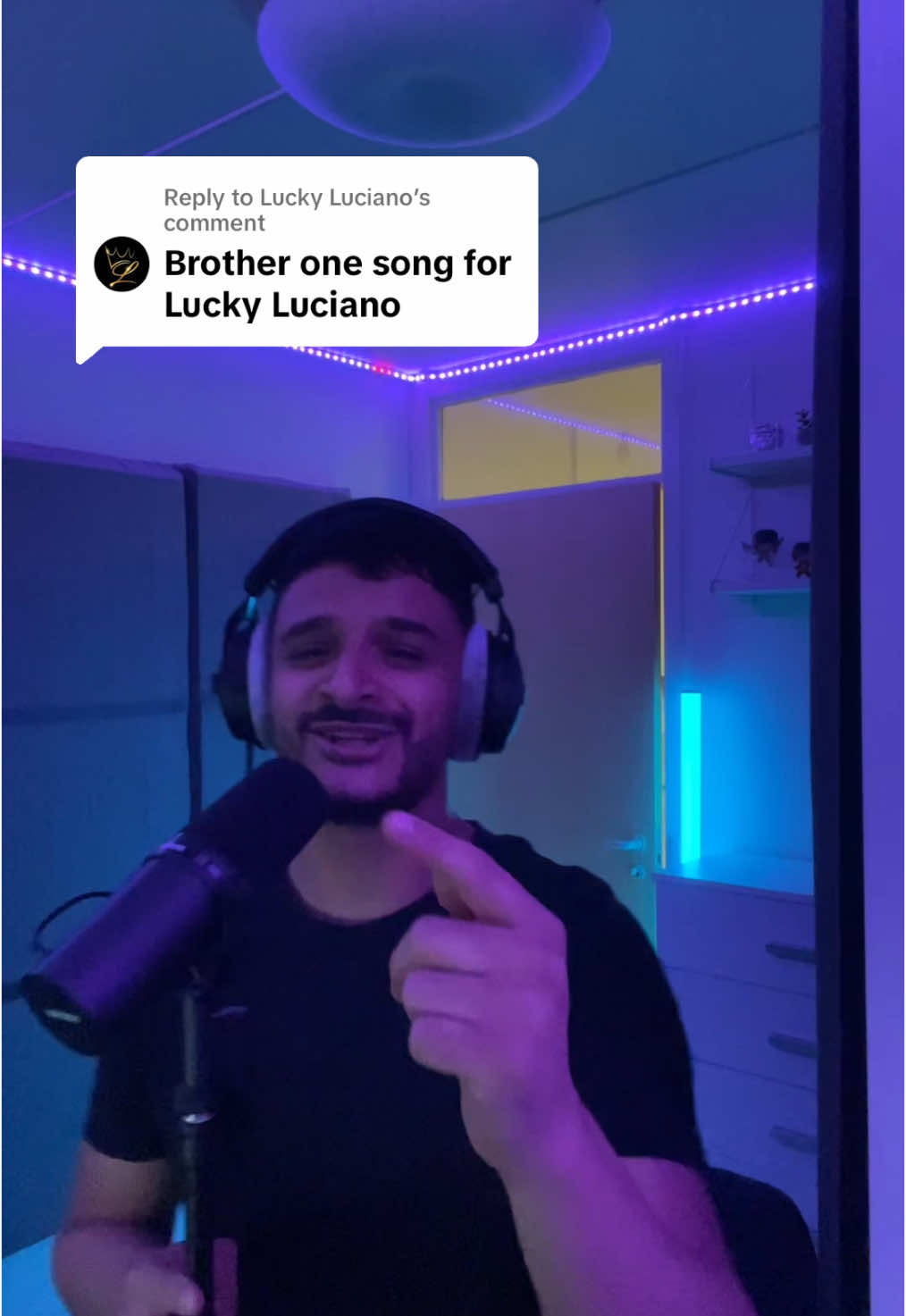 A post by @razioff on TikTok caption: Replying to @Lucky Luciano who’s next? Beat by @nvx #songname 