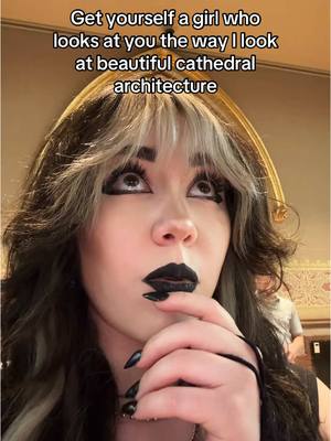 A post by @swaggy_cucumber on TikTok caption: I got to go to church here this morning (IB: @Emma Norton) #cathedral #architecture #gothic #goth 