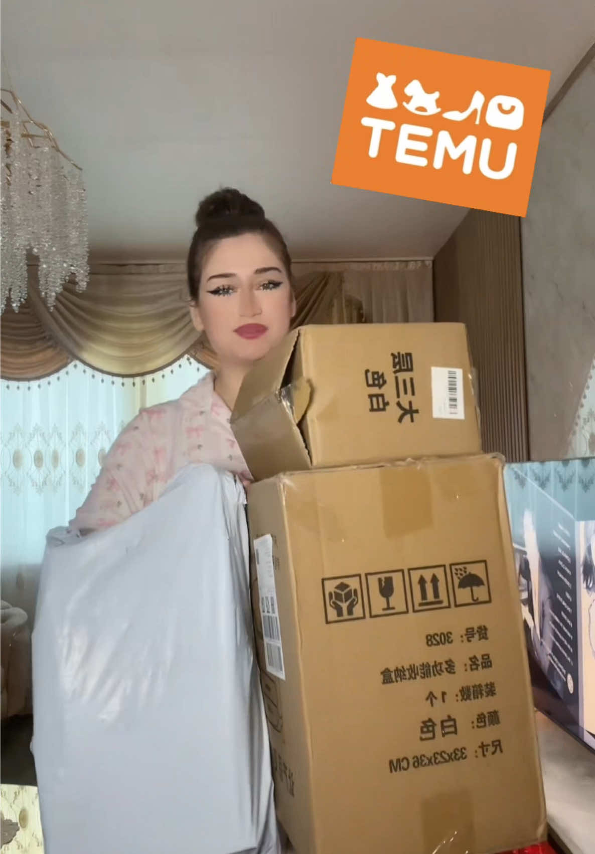A post by @ttimarr on TikTok caption: ابحث عن رمزي: dxw5434 على تيمو أو انقر على الرابط في سيرتي الذاتية للحصول على منتجات بسعر 0 يورو! (للمستخدمين الجدد في التطبيق فقط مع طلبات مؤهلة. تطبق الشروط والأحكام.) #تيمار 