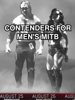 A post by @santizapreacts on TikTok caption: MEN'S MITB CONTENDERS #wwe #wwechampions #prowresting #wweraw #wrestlemania #moneyinthebank
