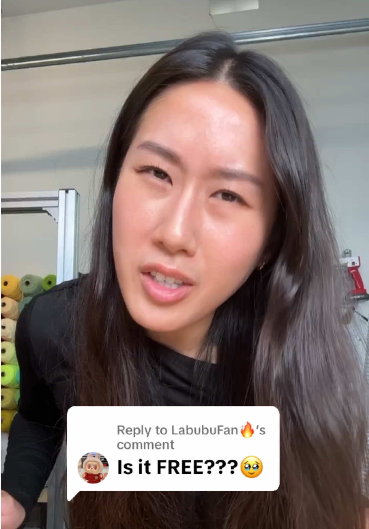 A post by @simjiofficial on TikTok caption: Replying to @LabubuFan🔥 What do you think???😏