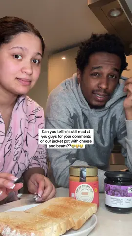 A post by @mudyandshamy on TikTok caption: We decided to try a peanut butter and jelly sandwich 🤩 #pbnj #peanutbutterjelly #sandwich #americanfood 