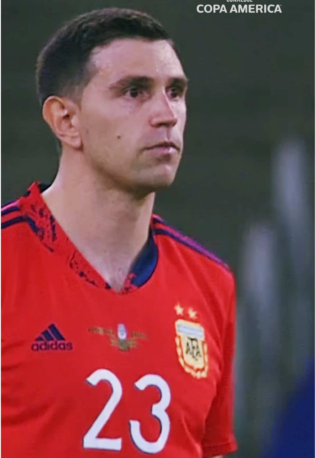 A post by @copaamerica on TikTok caption: 🧤 DIBU 🧤#emilianomartinez #dibumartinez #argentina #brasil #copaamerica2021 #copaamerica