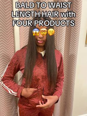 A post by @baskandlatherco on TikTok caption: Natural and non-toxic is where it’s at! Tap into these products for results like these 🏃🏾‍♀️‼️#fyp #baskandlatherco #hairgrowth #tiktokshopfinds #lengthretention #healthyhairproducts 