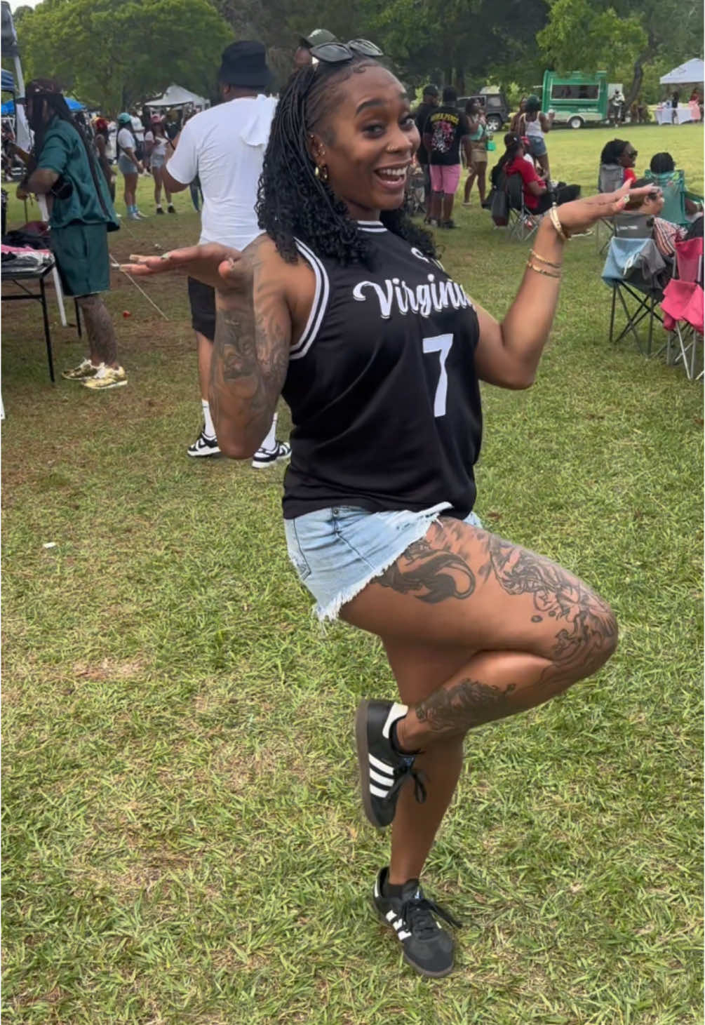 A post by @sheilamariahf on TikTok caption: She was fairyyyyyy 🧚🏾‍♀️ #fyp #freeday #summer #freeday2025 #outside #CapCut 