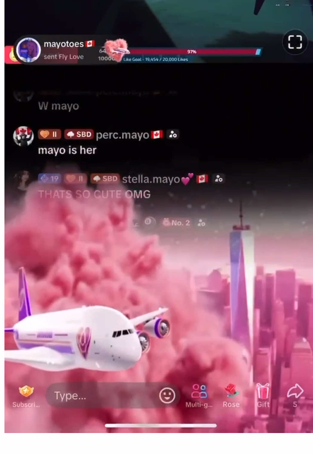 A post by @mayotoes_ on TikTok caption: Finally became a level 50 for one of my favs 🫶 @ѕв.мαуσ 🌩️🇨🇦 