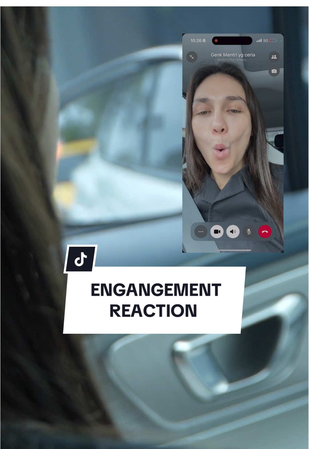 A post by @lunamaya on TikTok caption: Kaget beneran gasi?? hahaha😆 full nya nonton di Youtube ya! 💗 #MentriCeria #MOONtotheMAX 