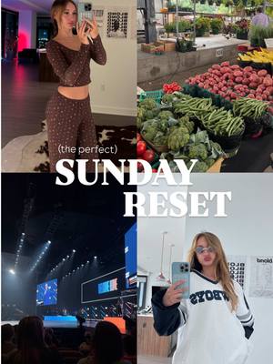 A post by @rhegancoursey on TikTok caption: a rainy sunday in my life [sunday reset]