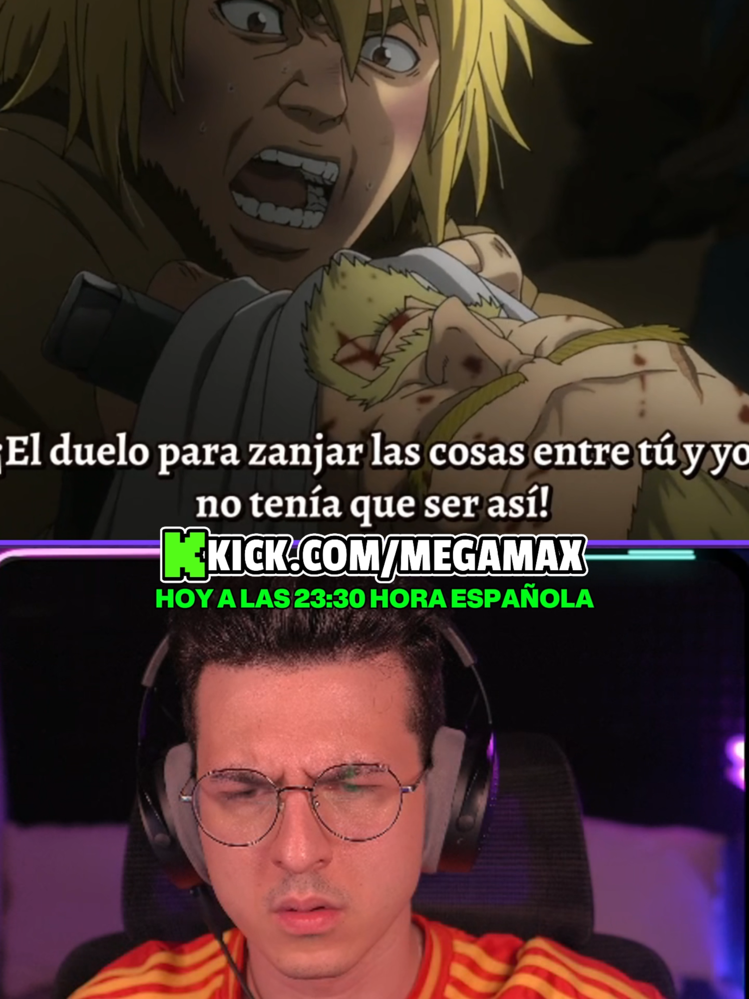 A post by @megamax on TikTok caption: hoy seguimos!!!!! #vinlandsaga