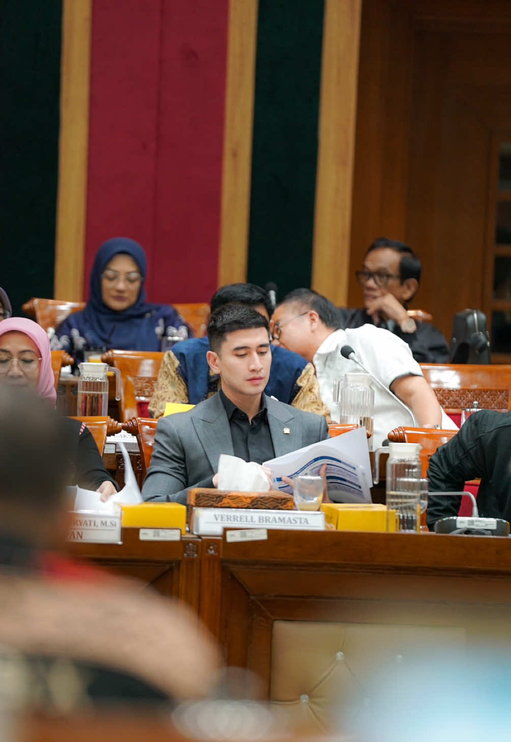 A post by @bramastaverrell on TikTok caption: Alhamdulillah, semua dilancarkan.. “From words to action, we walk the talk for the people.” Dari ruang rapat hingga langkah nyata, setiap kata yang disuarakan bukan sekadar wacana. Ini tentang mendengar, menyuarakan, dan memperjuangkan; hingga akhirnya nyata dalam kebijakan. Perjuangan ini bukan milik satu orang, tapi milik semua yang percaya bahwa suara rakyat layak diperjuangkan sampai tuntas.