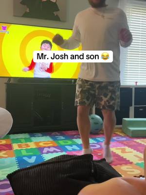 A post by @wrenandemmesworld on TikTok caption: Mr. Josh and son coming to a YT channel near you 😂 #wrendavid #mrjosh #funny #wrenandemme #husband #husbandandwife #youtube #husbandsoftiktok #fyp #foryou #momtok #momlife #twins #nieces 