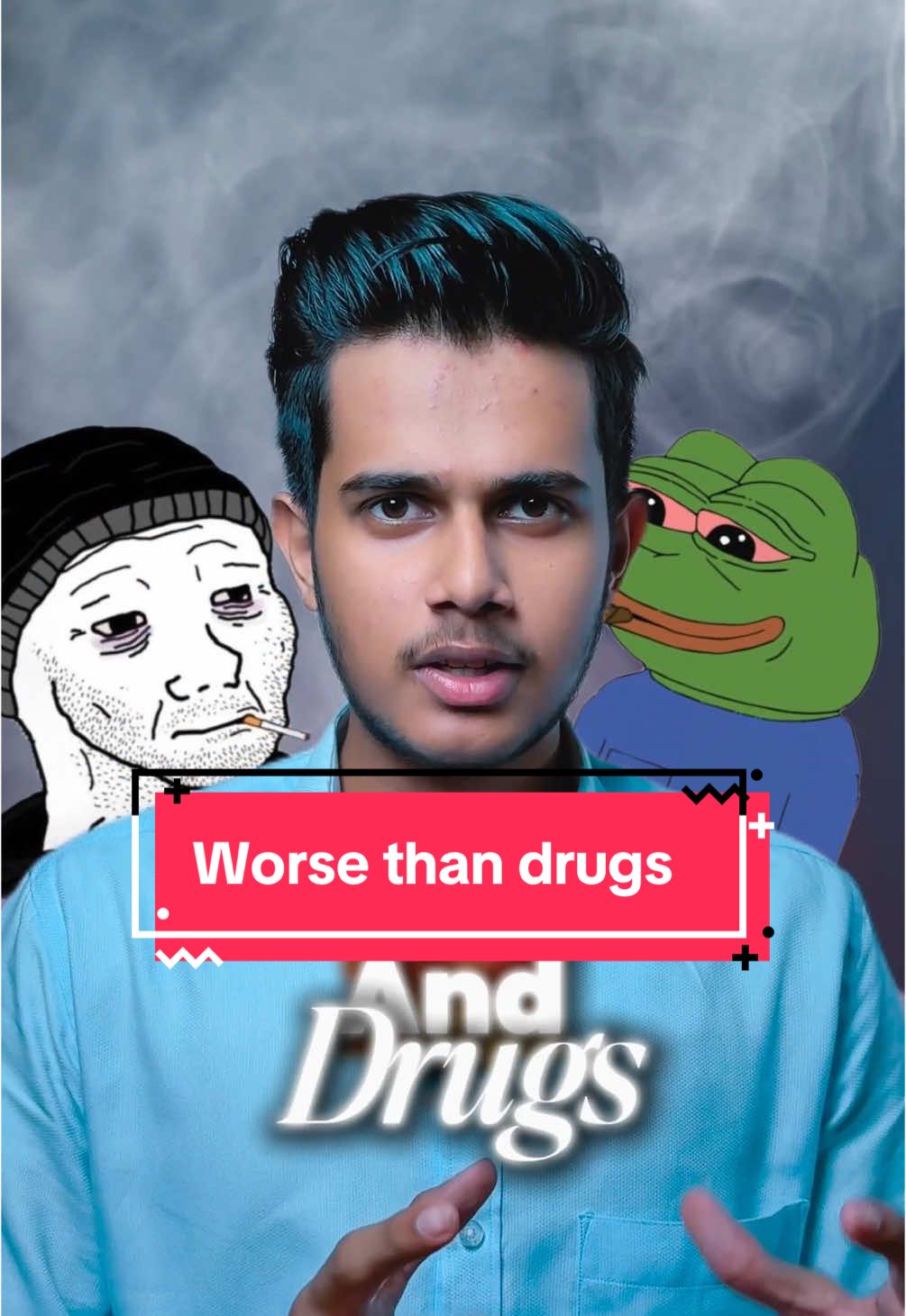 A post by @batpedia2 on TikTok caption: This addiction is worse than the drugs 🤯😱. #batpedia #LearnOnTikTok #socialmedia #addiction #brainrot 