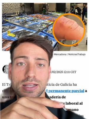 A post by @lawtips on TikTok caption: Incapacidad para empleada de mercadona.