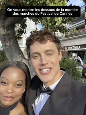 A post by @leo_dllr on TikTok caption: Les dessous du @FestivaldeCannes avec @LYSE et @UniversalFR ❤️