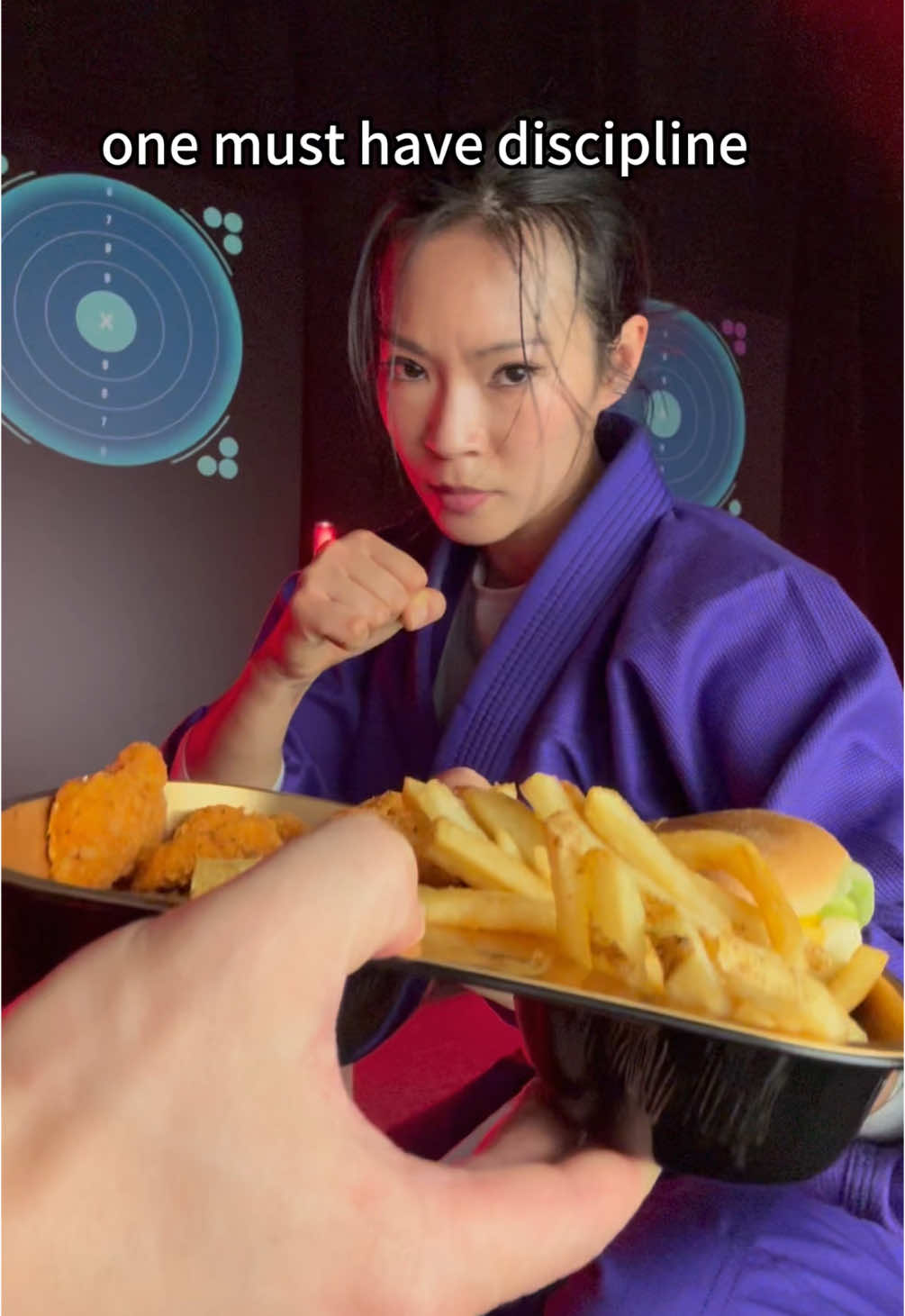A post by @luseeyalu on TikTok caption: Being a Ballerina assassin is all about discipline and saying no to all temptations and being ready to fight whenever! Ballerina is coming to theaters on 6/6, and last chances to vote for me on the ballerina's website! (i might really become an assassin in the john wick universe if we win this thing!)  #BallerinaPartner @Ballerina Movie 