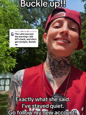 A post by @unapologetically_me_kp on TikTok caption: Replying to @🇺🇸Kelley🇺🇸 I woke up ready today!! #isaidwhatisaid #iGotHer 🖤🧾😎 follow the new page!! 