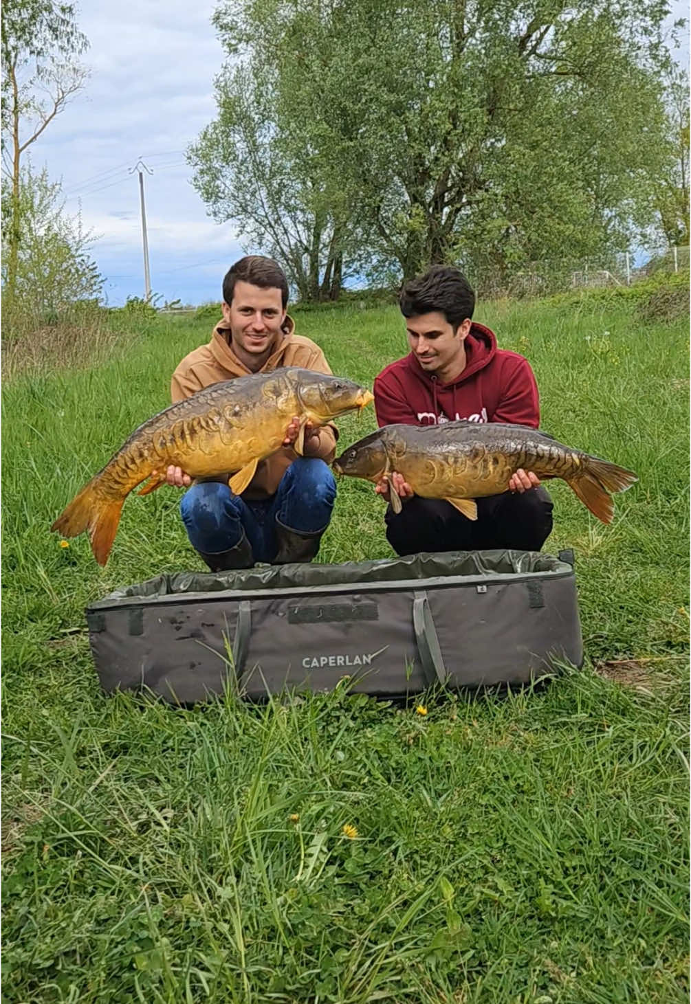 A post by @julien_josselin_scale on TikTok caption: Des runs, des fishs, et des potes ! Que dire de + 🔥 ▪️ #bigfish #bigfishing #carprun #carpe #carp #carpfishing #frenzyfishing #angler #pecheur #fish #bigfish #bigone #poisson #lakefishing #lake #savage #wildfishing #springfishing