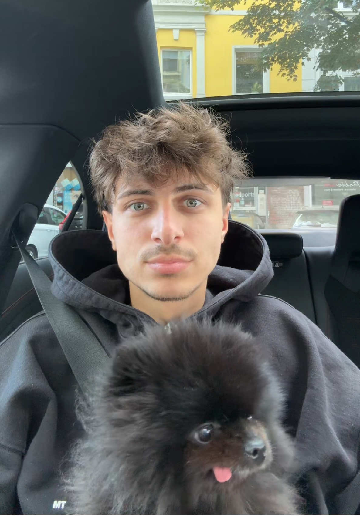 A post by @lukasrieger on TikTok caption: 😋 🐶 