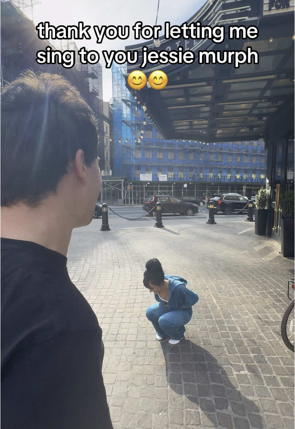 A post by @harry.daniels on TikTok caption: BOY I AINT MAD BOY I AINT MAD BOY I AINT MAD AT YOUUU @J E S S I E  M U R P H #jessiemurph 