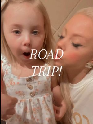 A post by @kayladawncook on TikTok caption: Road trip with my toddler! #girltrip #bestie #minime #daughter #fyp