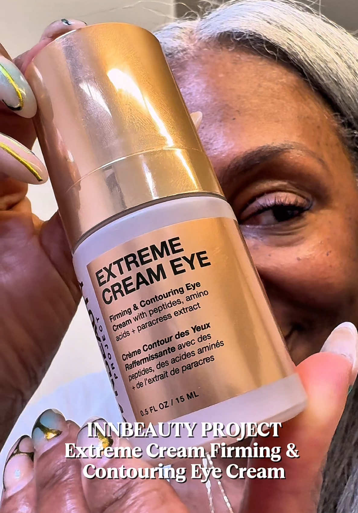 A post by @taskyourself on TikTok caption: There’s no denying aging skin has unique needs but luckily for us all, @sephora has us covered. With products to address a range of skin concerns, you’re likely to find more than one solution to any given issue. My go-to’s are the @laneige_us Bouncy + Firm serum, @INNBEAUTY PROJECT firming eye cream, and @Dr. Dennis Gross Skincare Derminfusions eye cream to combat crows feet. What are your Sephora favs? You can shop for mine at #Sephora ! #ad