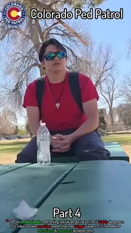A post by @coloradopedpatrolcpp on TikTok caption: Christopher Thought He Was A Protagonist Part 4