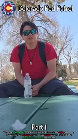 A post by @coloradopedpatrolcpp on TikTok caption: Christopher Thought He Was A Protagonist Part 1