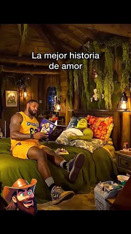 A post by @thepadrineithor on TikTok caption: Quien para recrear esta historia de amor 😰🥰#humor #shrek #relationship #reaccion 