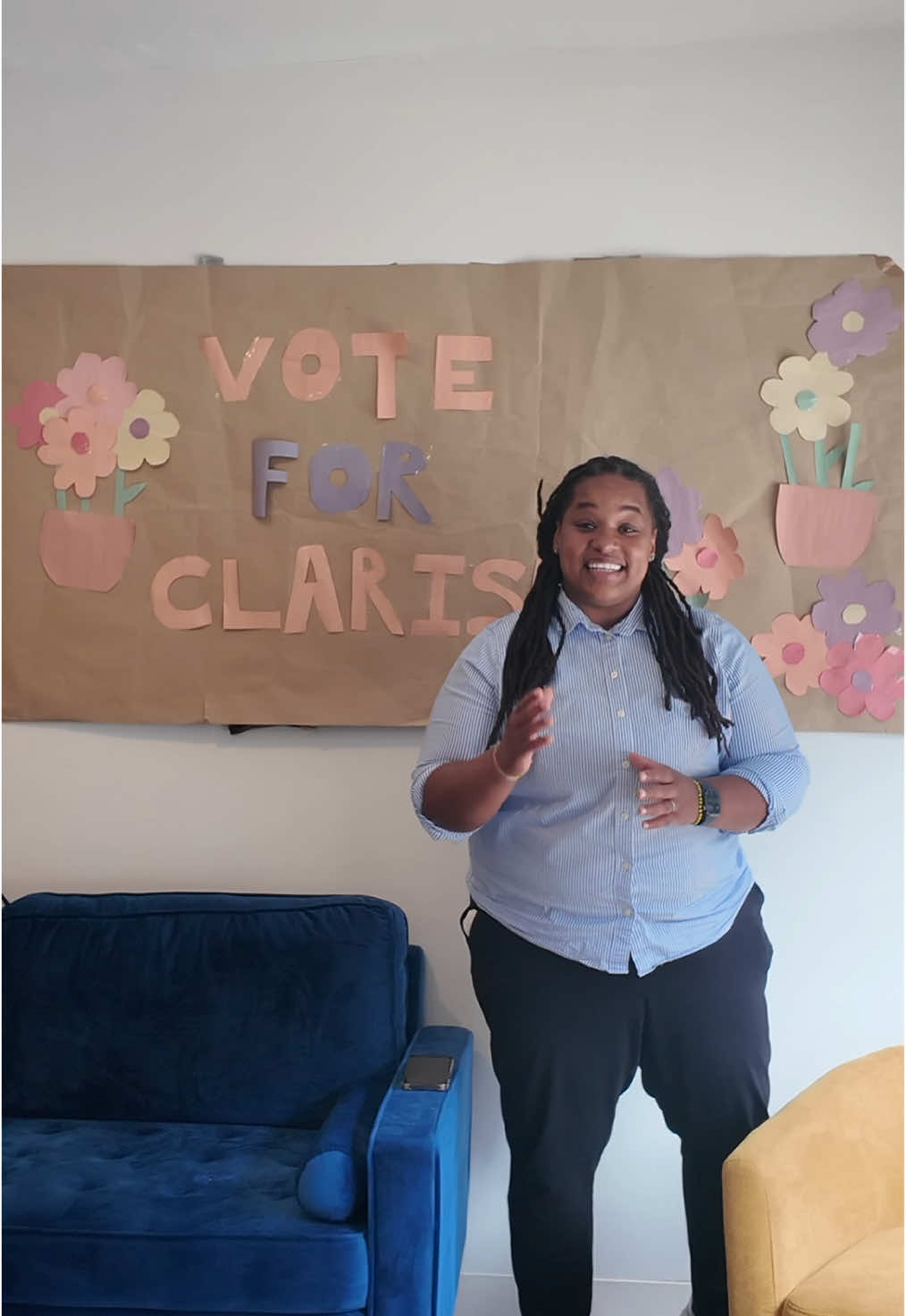 A post by @coolriss on TikTok caption: Last Day for Matching Funds! Can You Chip In? 💰 $10 = $90  $100 = $900  $175 = $1575 Link in bio. #Donate #Contribute #Clarisaforcouncil #Fyp #changeagent #makechange #realleaders