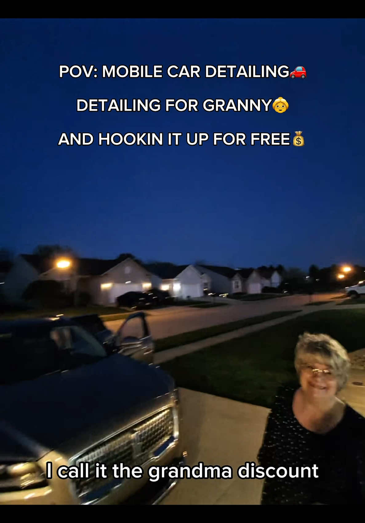 A post by @atfcardetailing1 on TikTok caption: My POV as a mobile car detailer!🚗Getting granny’s car back to new✨And you know I had to hook it up! I feel bad when they physically can’t do it themselves 😭 #cardetailing, #detailing, #satisfying, #cleaning, #asmr 