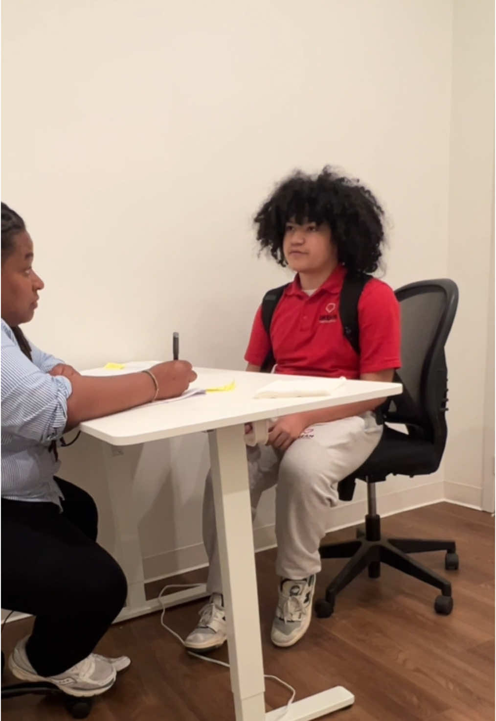 A post by @coolriss on TikTok caption: Ethan told his mom he needed to stop by my office he had concerns about the law. We sat down, and he said, “I want to meet with Senator Schumer to talk about the 26th Amendment. I think the voting age should be lowered to 15.” Say less, Ethan. Let’s get you that meeting! Future legislator in the making. #YouthVoice #NextGenLeaders #fyp #SenatorSchumer #BronxKids #Youthleaders #wearedream
