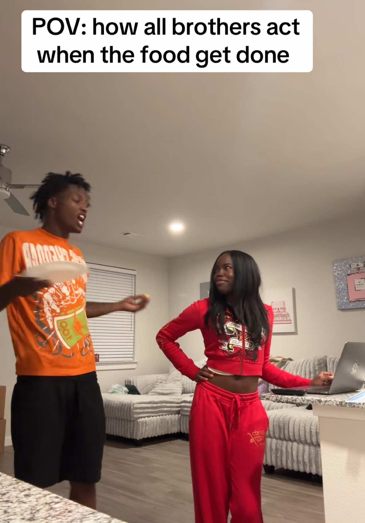 A post by @2loadedjay on TikTok caption: 💩really be str8 it ain’t nun to do the most about but  I mean I gatta eat to live gang 😒 #fyp @Yourfavkyia_ #loadedjay #kyia 