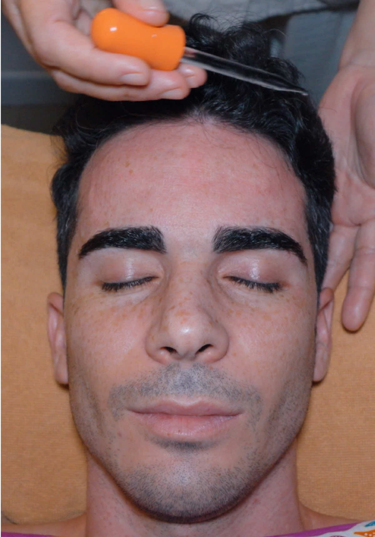 A post by @alexfabbasmr on TikTok caption: ASMR: This was so Good! 💆🏻‍♂️ Thai Head Massage for Instant Sleep!  🎥Watch the Full video on my YouTube Channel! 📍 Herbal Ground Spa @Herbalgroundspa in Bangkok Thailand 🇹🇭  ⭐️Follow for more content like this This treatment included a back neck shoulder massage, hot oil head massage, shampoo and blow dry. This spa uses only organic products produced by them and everything smelled so good. #asmr #asmrmassage #massage #asmrsleep #headmassage #asmrsounds #headmassageasmr #asmrheadmassage #scalpmassage #scalpmassageasmr 