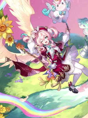 A post by @honkaistarrail_official on TikTok caption: A Rainbow onto Twilight | From 2025/05/21 after the Version 3.3 update – 2025/06/11 11:59 (server time), the limited 5-star character Hyacine (Remembrance: Wind) is drop-rate boosted #HonkaiStarRail #HoYoverse #Hyacine