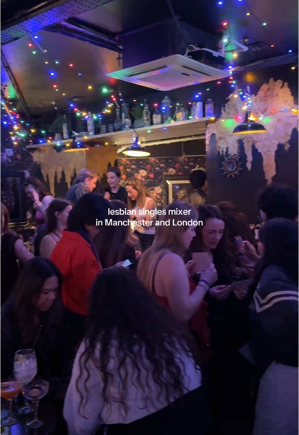 A post by @g.irlevents on TikTok caption: We’re BACK for hot girl summer xx  Wanna meet other singles in MCR or LDN? 🏳️‍🌈 we got you girl  #wlw #speeddating #nonbinary 