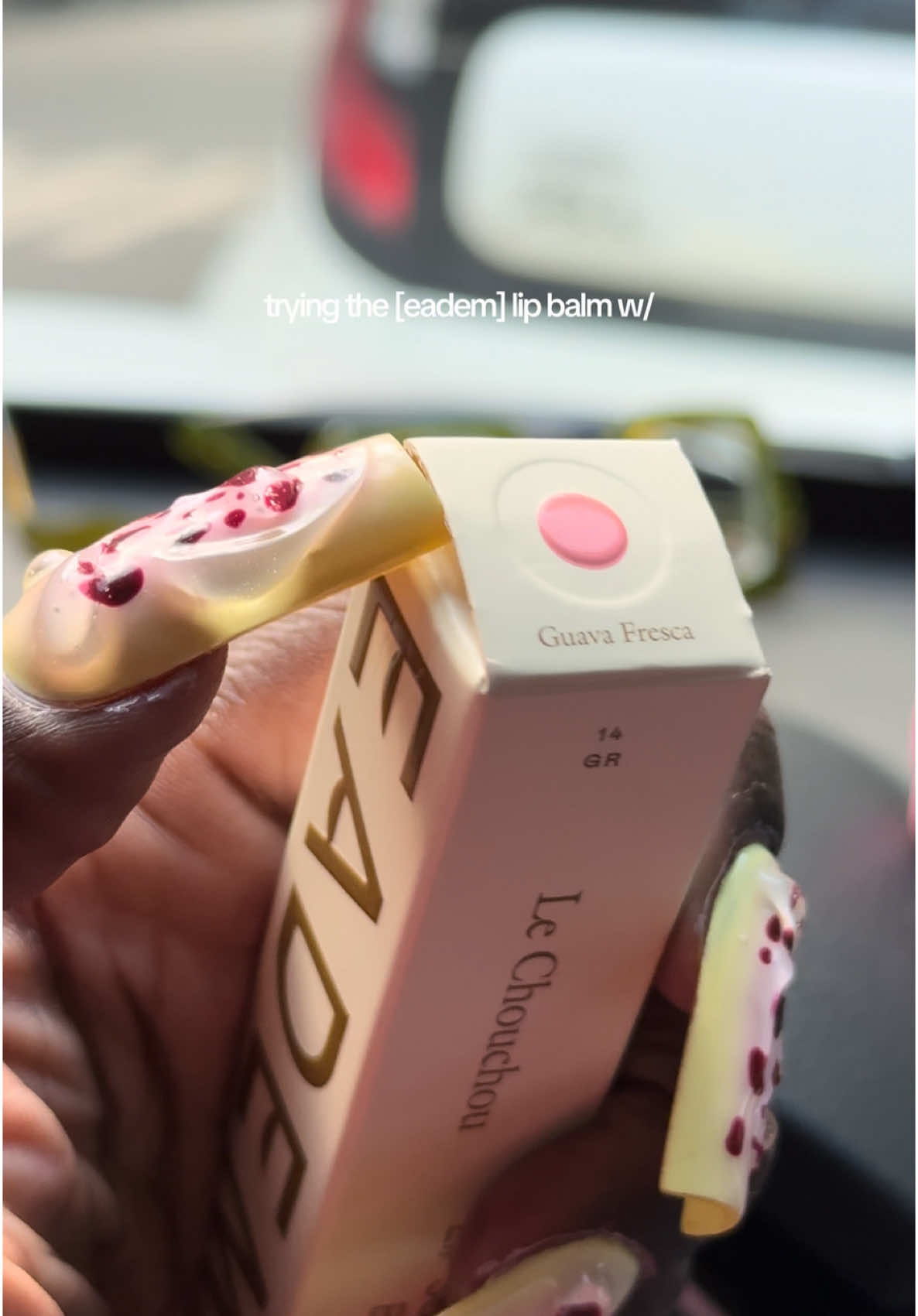 A post by @bidismalls on TikTok caption: daughter approved lippie lol @EADEM #eademlechouchou 
