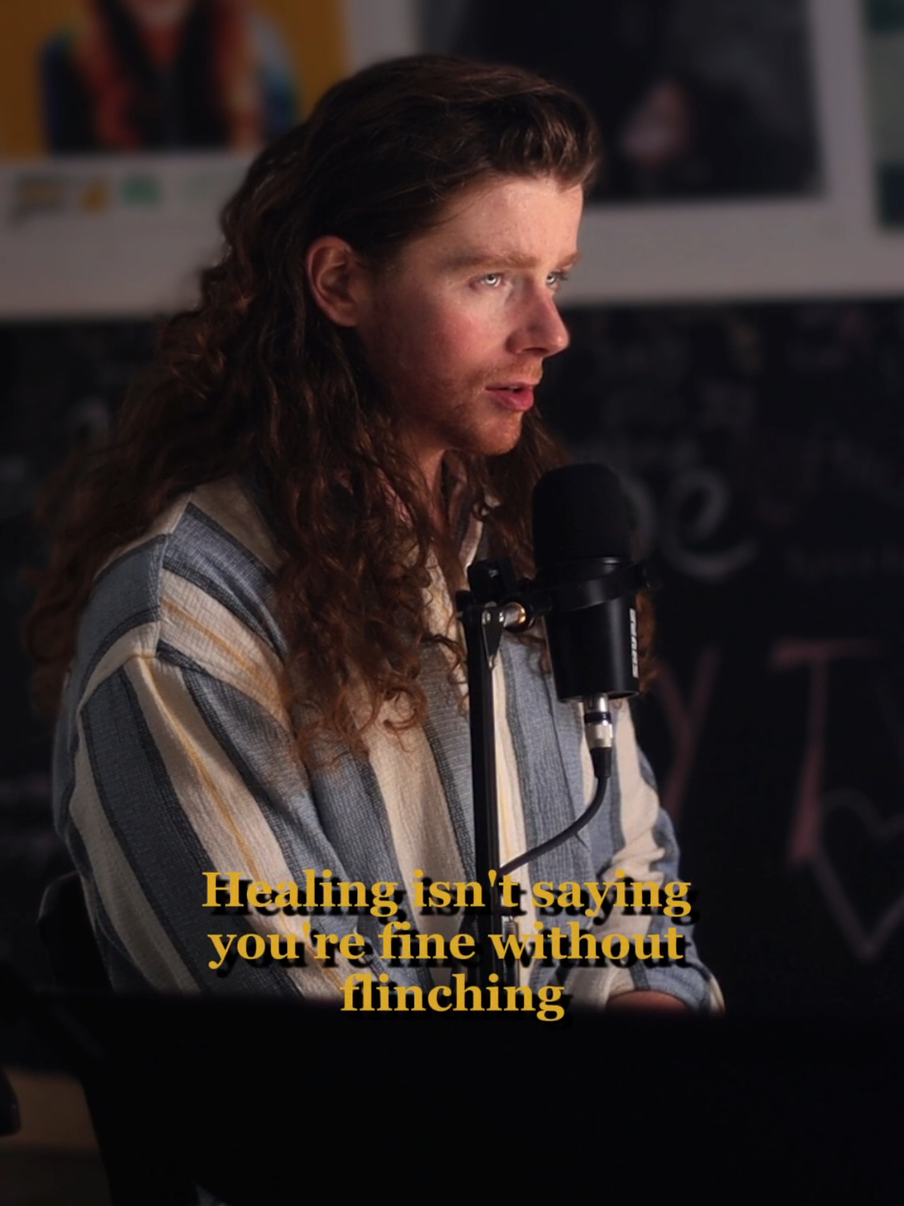 A post by @heyitsstuart on TikTok caption: have a good day🤍 #selfcare #MentalHealth #fyp 
