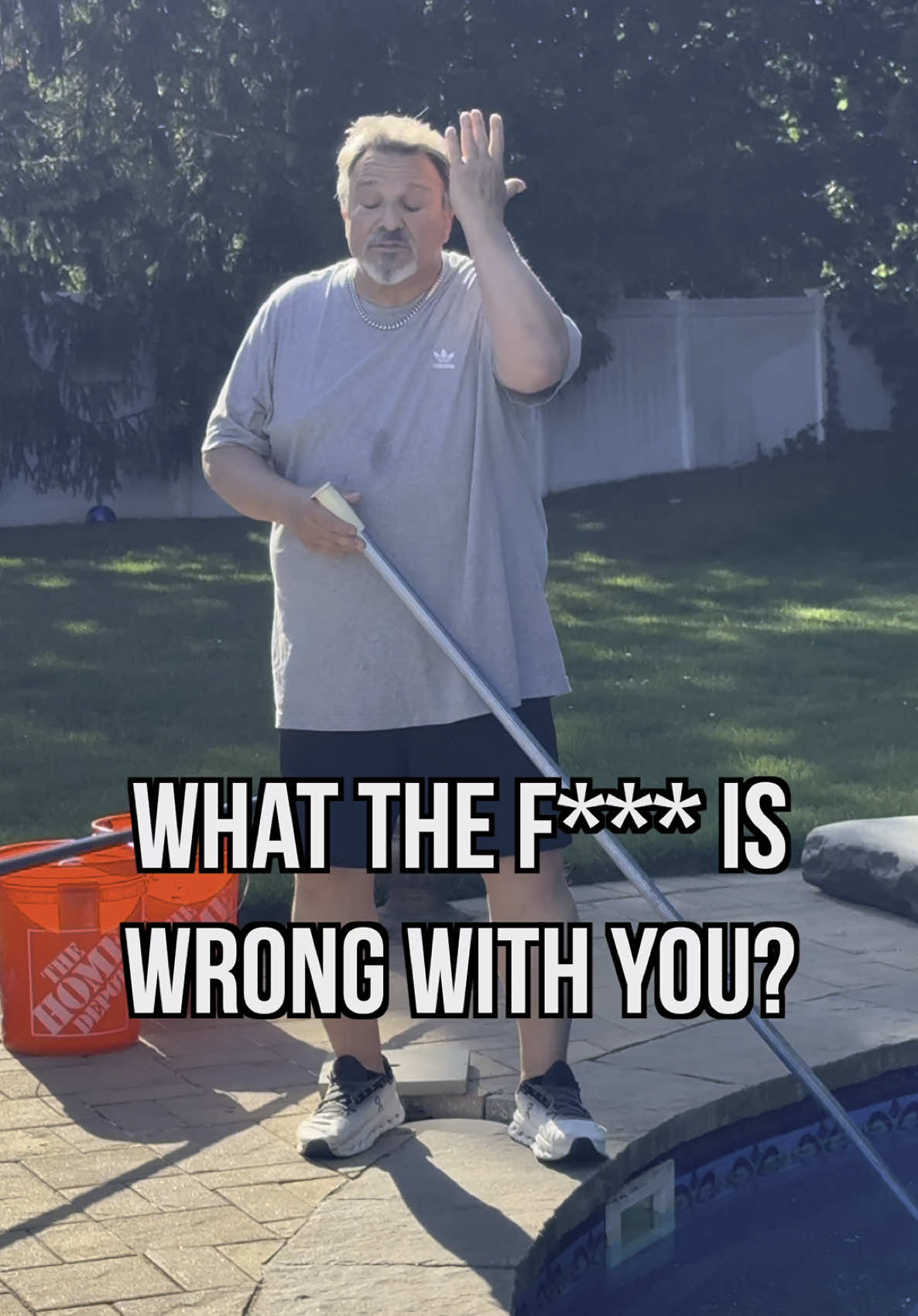A post by @codells on TikTok caption: Blue Collar Dad Asks Gen-Z Son For Help Vacuuming The Pool @Al Dente 