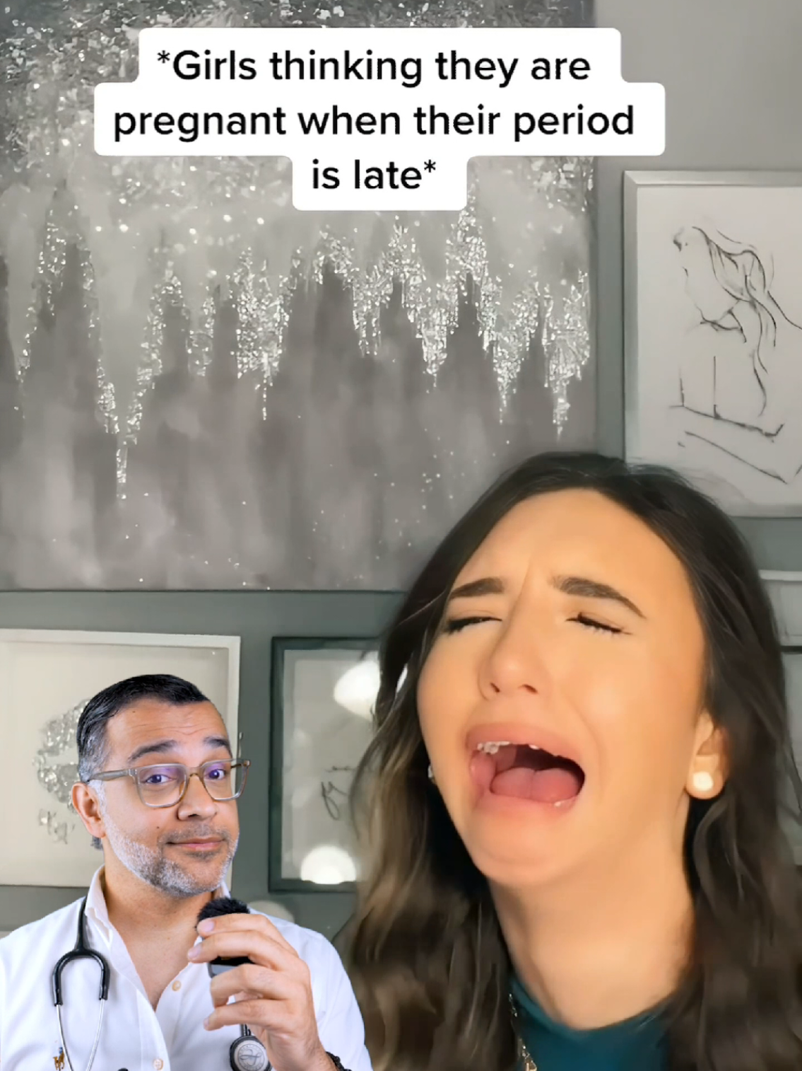 A post by @doctor.siya on TikTok caption: Delayed periods? DONT panic (YET) 🥸 I made this video explaining the reasons with one text prompt with Invideo!!  You can try Invideo for free, but if you want to use their generative capabilities, paid plans start as low as $28/month. This will save you hundreds of dollars that you would otherwise spend on editing, animating and other production costs! 🔗 in b10 #period #pregnancy #pcos #endometriosis #invideoaipartner 