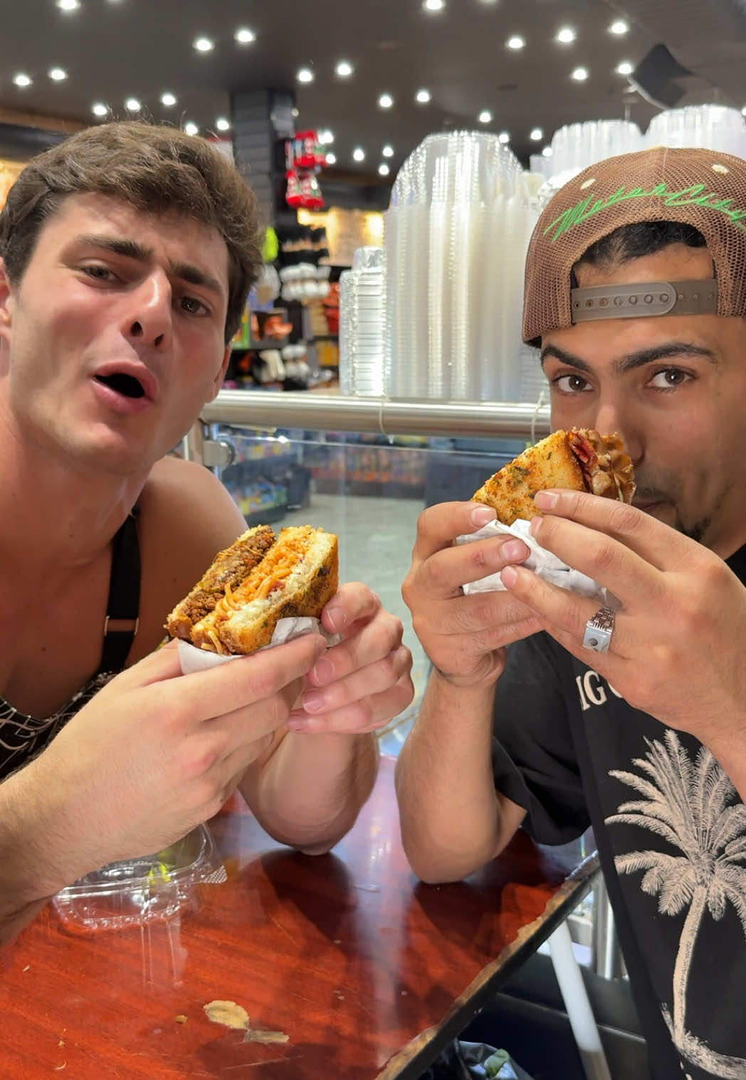 A post by @itsqcp on TikTok caption: Craziest Sandwich Ever Made @General ock 