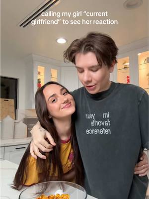 A post by @xoteam on TikTok caption: i love my current girlfriend…