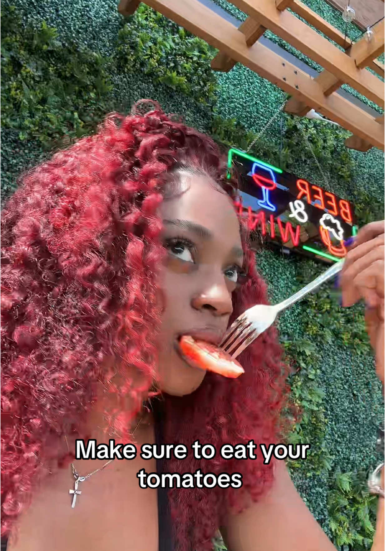 A post by @jailenjosey on TikTok caption: Yall eating those onions whole, start eating some tomatoes. 