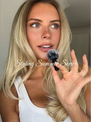 A post by @courtneyyantalek on TikTok caption: Part 1 of my styling summer series⭐️ What should I style next? Also say hii to my mini mic I love her!! #styling #summeroutfit #ootdinspo #OOTD #fashioninspo #capsulewardrobe #Summer #stylingsummerseries