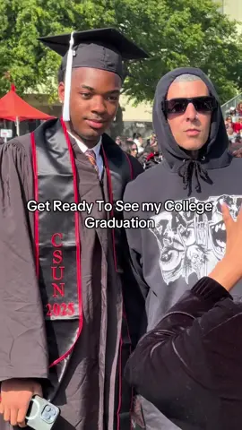 A post by @kingcarlx on TikTok caption: My college graduation #summer #graduation #csun #csungraduation #tiktokpartner 