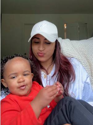 A post by @morganbaiiley on TikTok caption: get ready with gigi😻 #fyp #morganbaiiley #sahm #toddlermom #geegerweegerfeeger #hairtok #babyhair 
